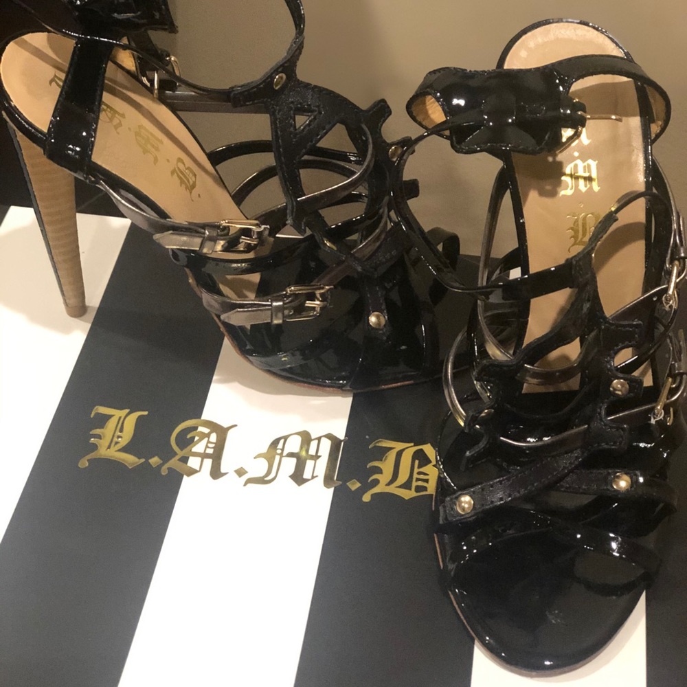L.A.M.B Ladonna heels. Size 7.5